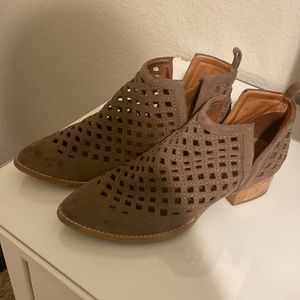 Cut out booties